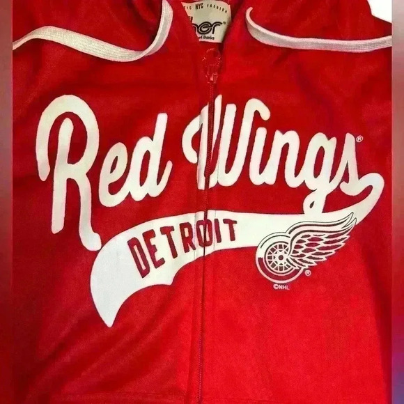 NWT Detroit Red Wings G-III 4Her by Carl Banks Women's  Hoodie - Red size small - Picture 2 of 6